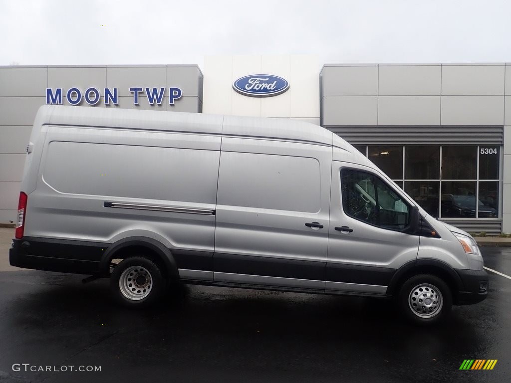 2021 Transit Van 350 HR Long - Ingot Silver / Ebony photo #1