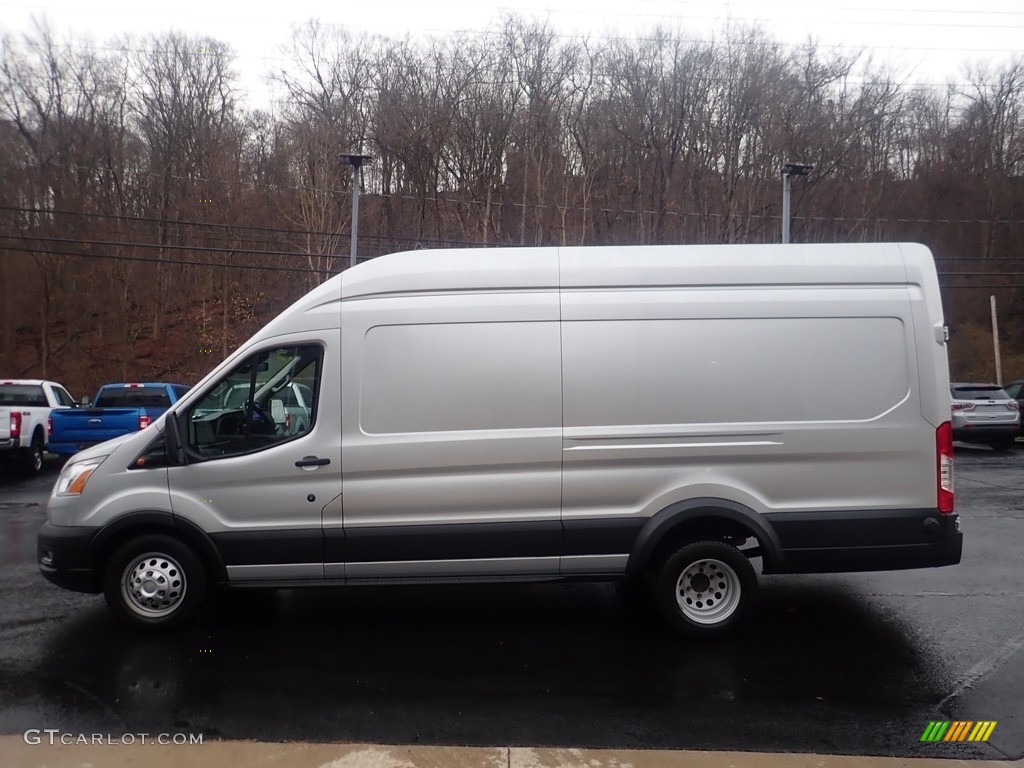 Ingot Silver 2021 Ford Transit Van 350 HR Long Exterior Photo #145231724