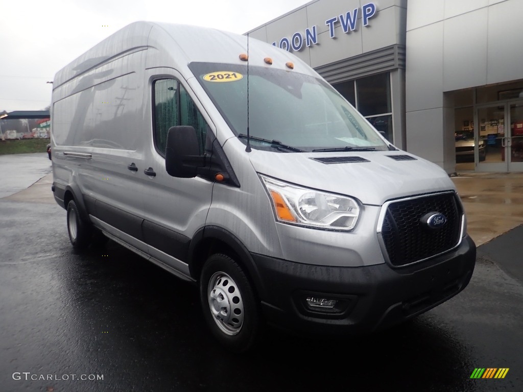 2021 Transit Van 350 HR Long - Ingot Silver / Ebony photo #10