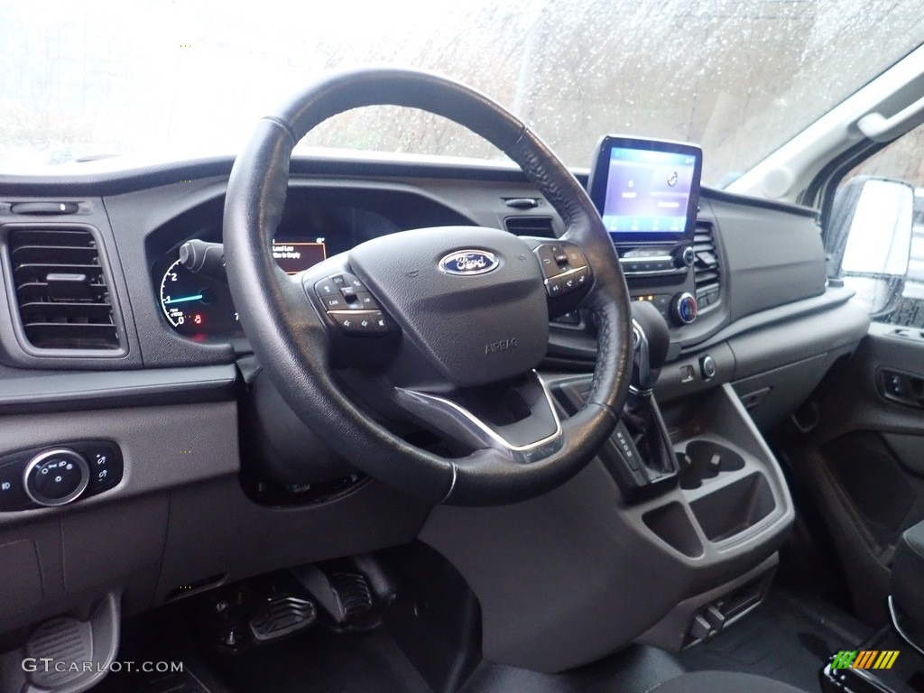 2021 Ford Transit Van 350 HR Long Ebony Dashboard Photo #145231961