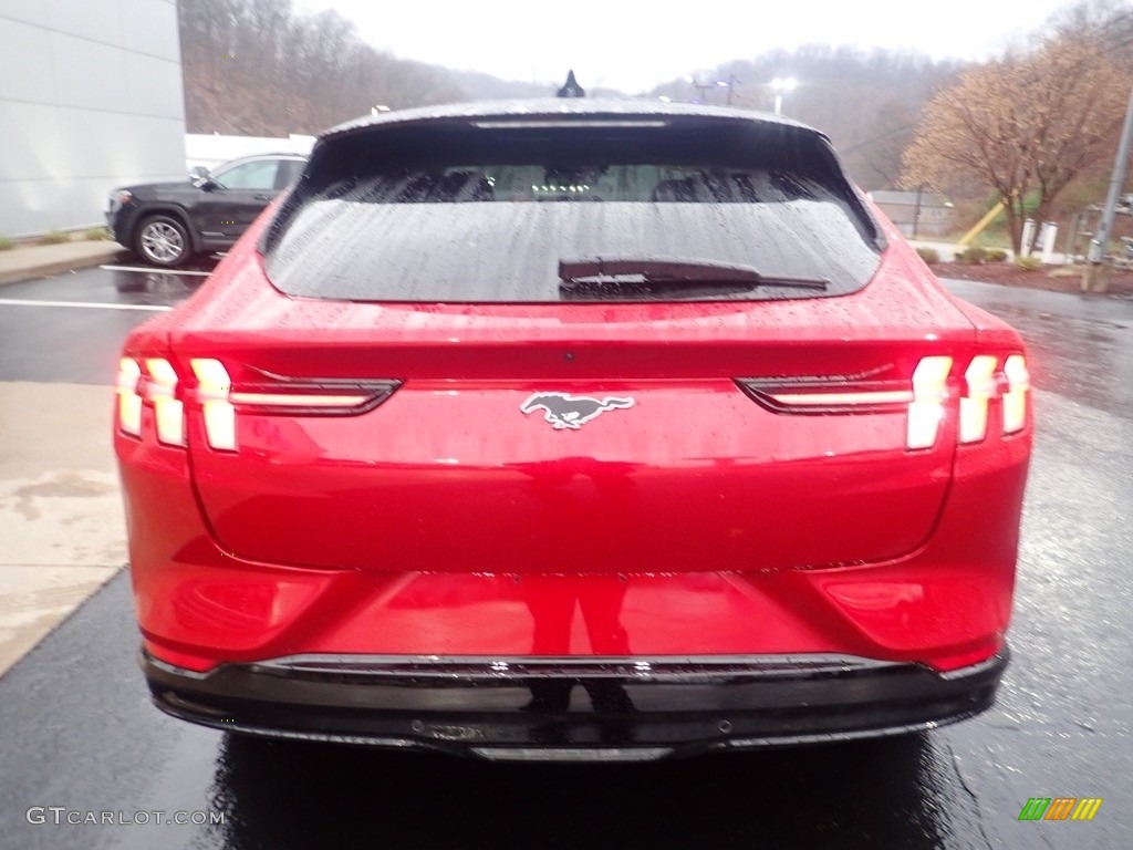 2021 Mustang Mach-E Premium - Rapid Red Metallic / Black Onyx photo #3