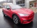 Rapid Red Metallic 2021 Ford Mustang Mach-E Premium Exterior