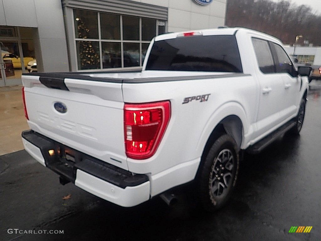 2021 F150 XLT SuperCrew 4x4 - Oxford White / Black photo #2