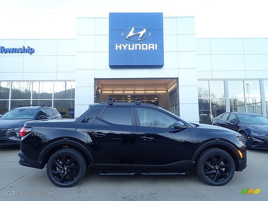 Phantom Black 2023 Hyundai Santa Cruz Night Edition AWD Exterior Photo #145233025