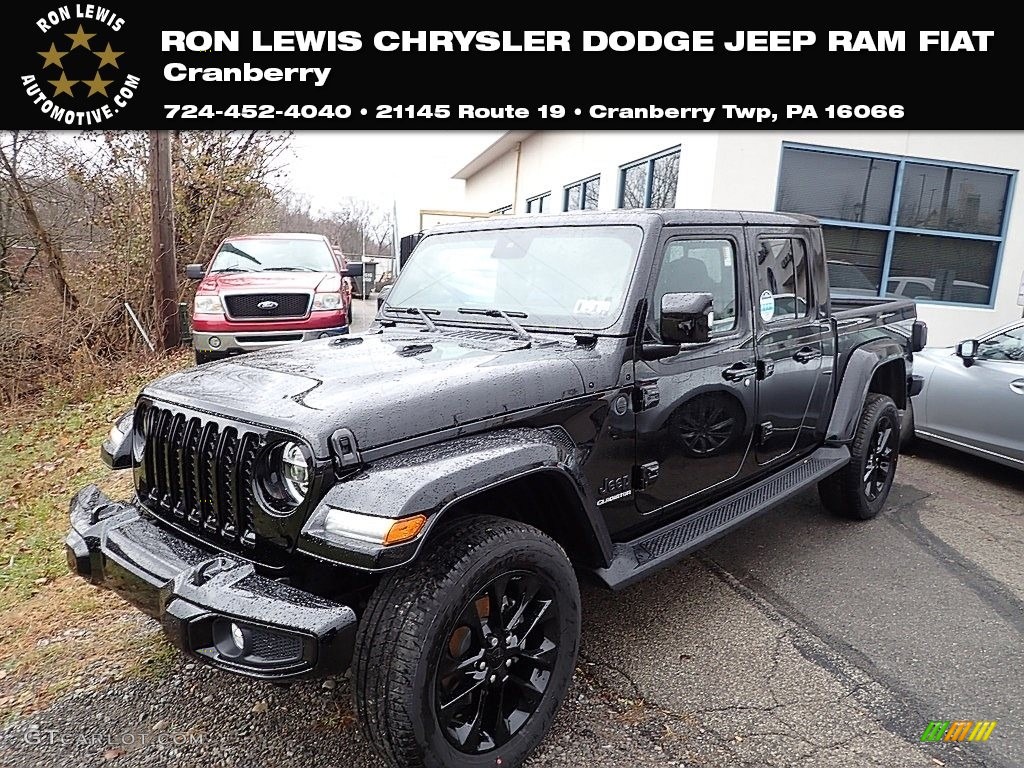 2022 Gladiator High Altitude 4x4 - Black / Black photo #1