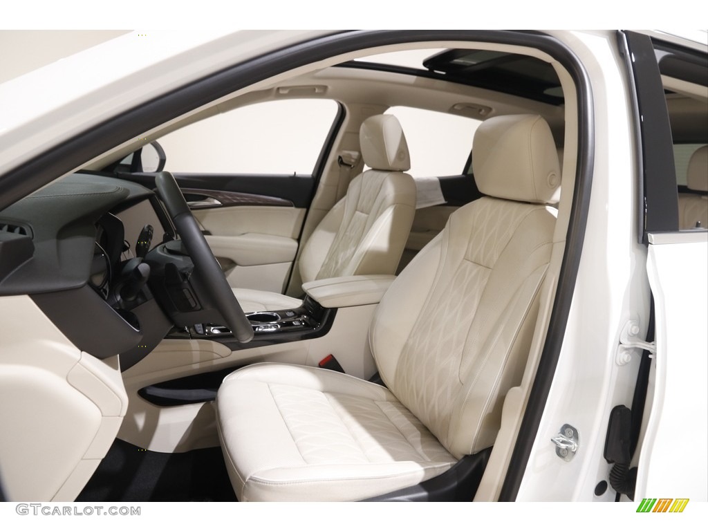 Whisper Beige w/Ebony Accents Interior 2021 Buick Envision Avenir AWD Photo #145233512