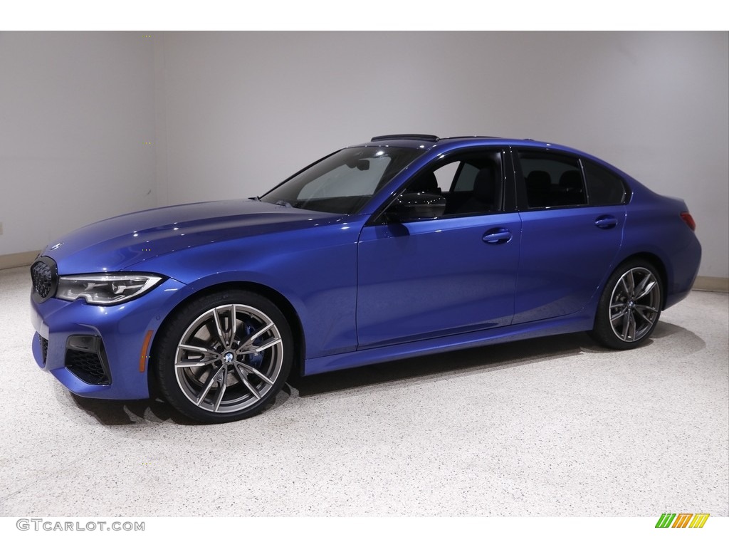 Portimao Blue Metallic 2021 BMW 3 Series M340i xDrive Sedan Exterior Photo #145234115