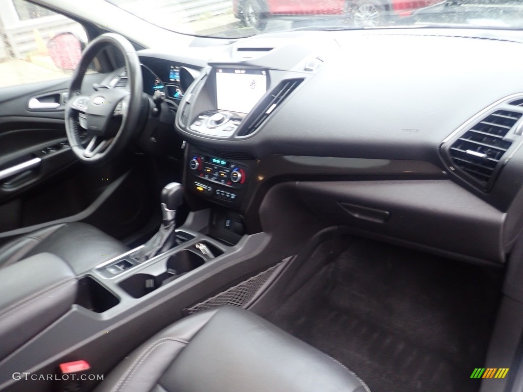 2017 Escape Titanium 4WD - White Gold / Charcoal Black photo #12
