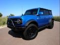 Velocity Blue Metallic 2022 Ford Bronco Outer Banks 4x4 4-Door Exterior