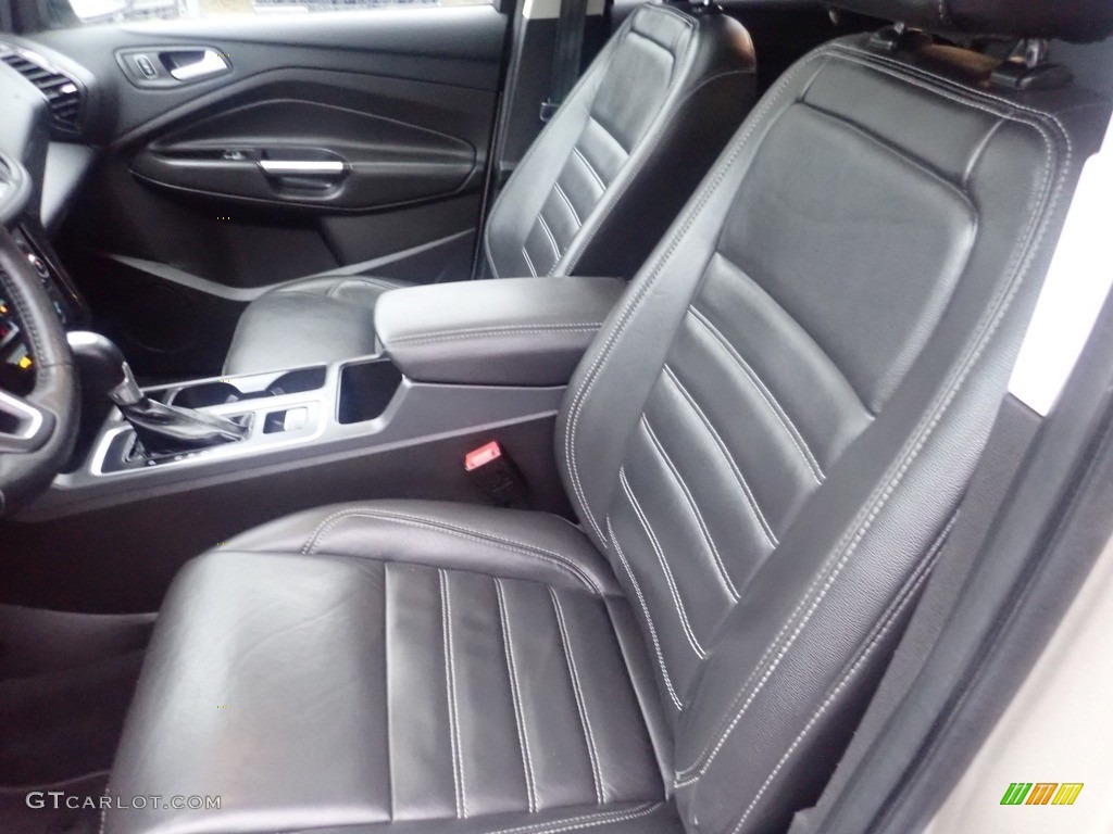 2017 Escape Titanium 4WD - White Gold / Charcoal Black photo #18