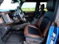Roast/Black Onyx 2022 Ford Bronco Outer Banks 4x4 4-Door Interior Color