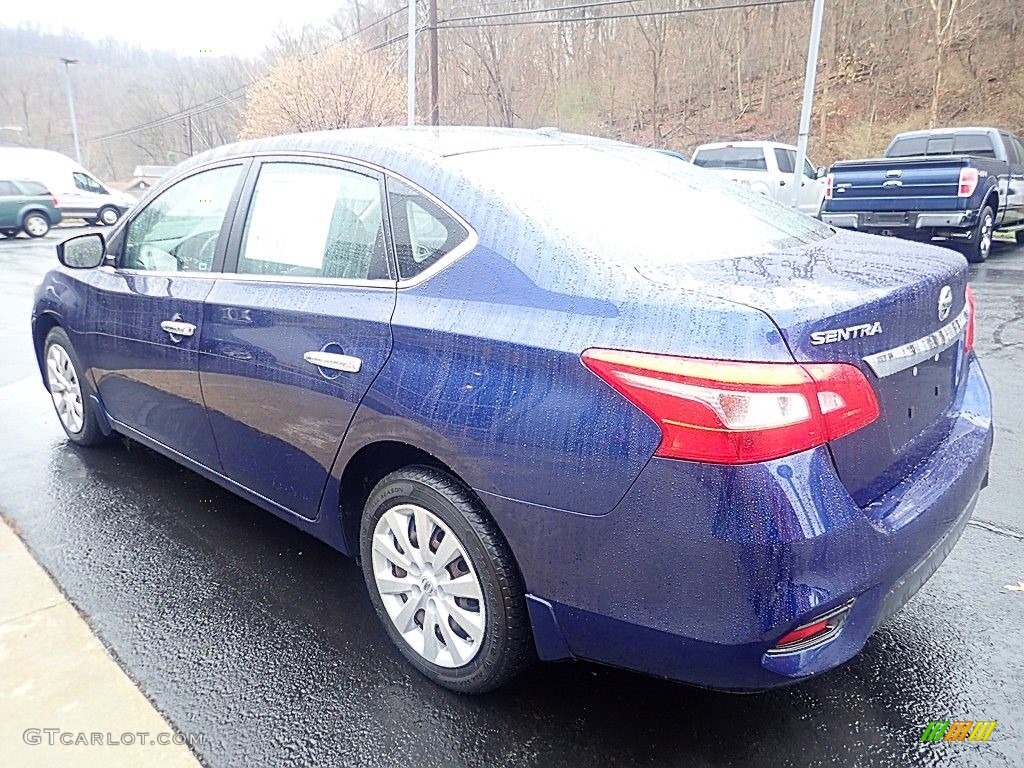 2016 Sentra SV - Deep Blue Pearl / Marble Gray photo #4