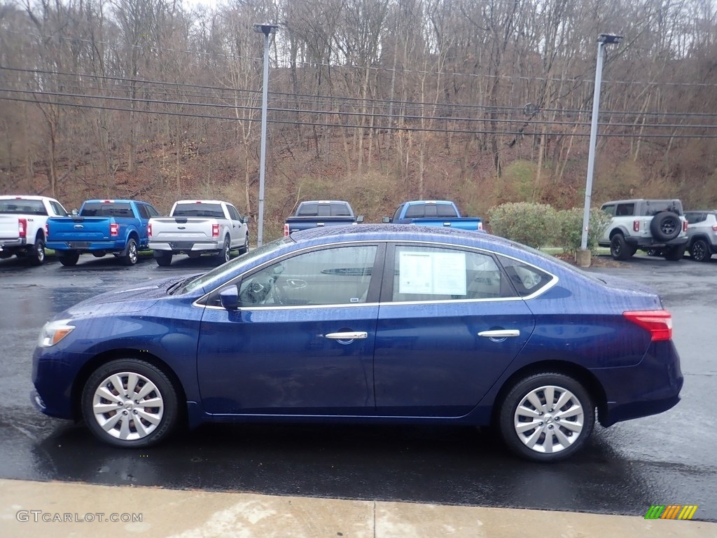 Deep Blue Pearl 2016 Nissan Sentra SV Exterior Photo #145234847