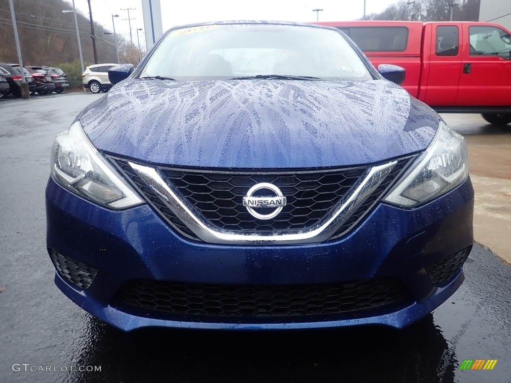 2016 Sentra SV - Deep Blue Pearl / Marble Gray photo #6