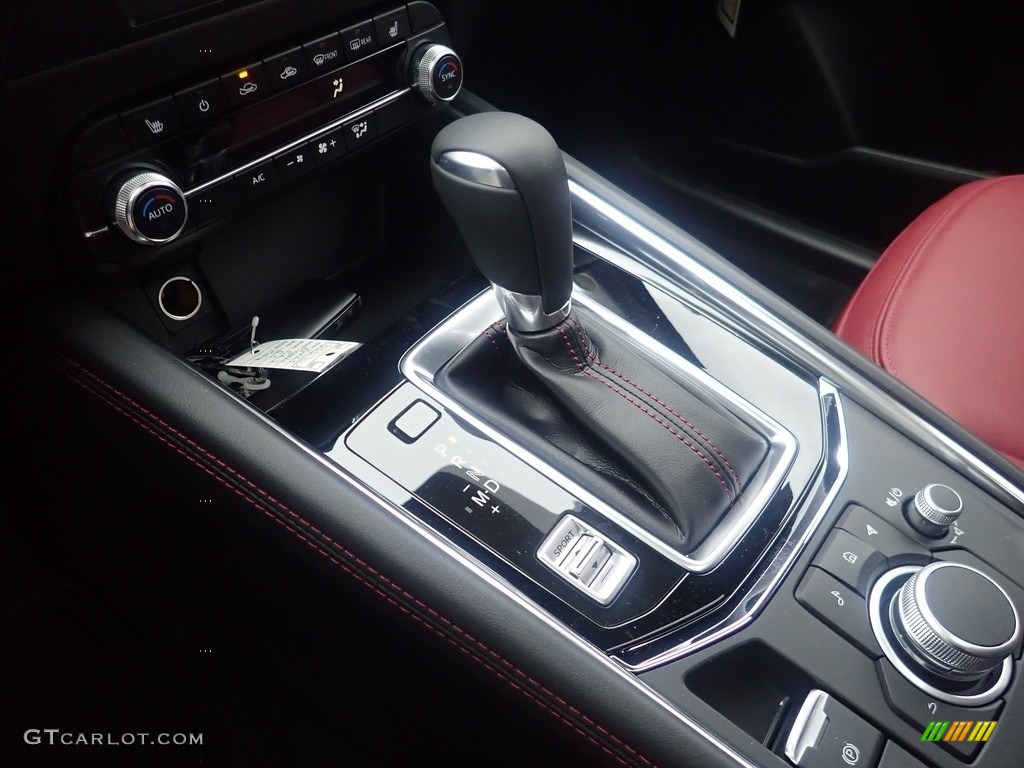 2023 CX-5 S Carbon Edition AWD - Polymetal Gray / Red photo #16