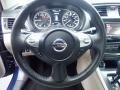 Marble Gray 2016 Nissan Sentra SV Steering Wheel