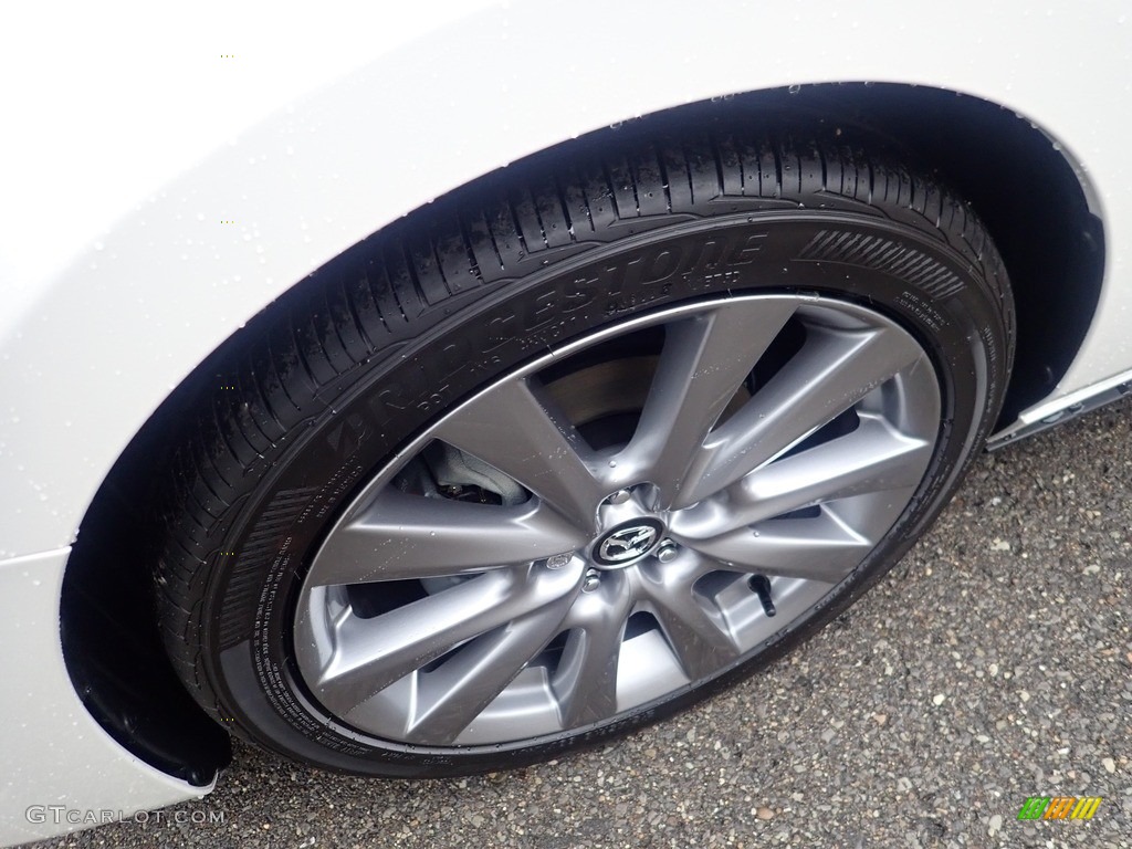 2022 Mazda3 Preferred Sedan - Snowflake White Pearl Mica / Black photo #9