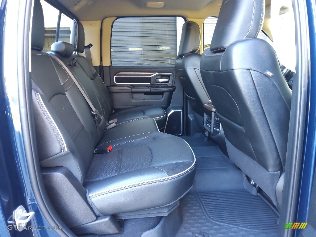Black Interior 2022 Ram 3500 Laramie Crew Cab 4x4 Photo #145236538