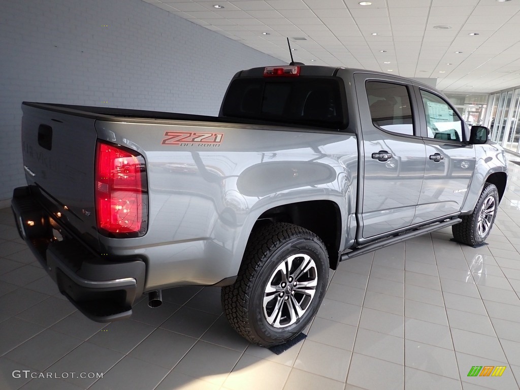 2022 Colorado Z71 Crew Cab 4x4 - Satin Steel Metallic / Jet Black photo #3