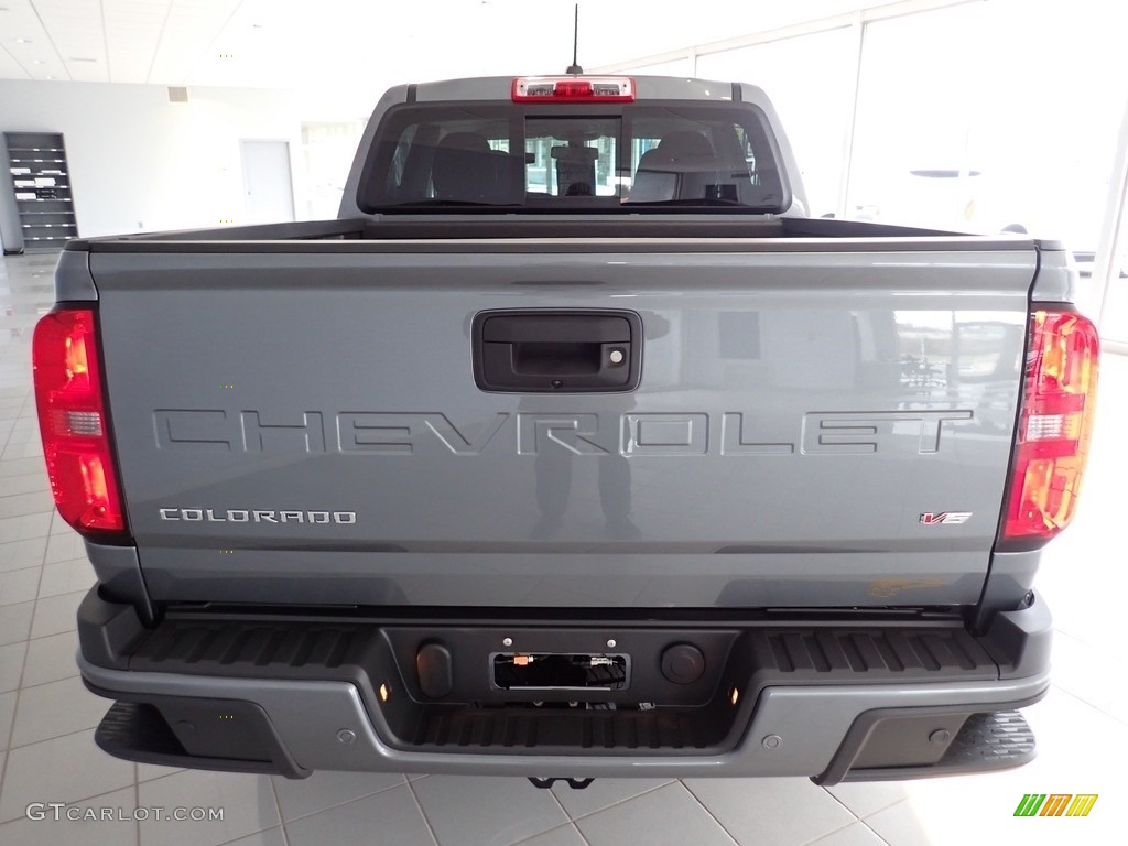 2022 Colorado Z71 Crew Cab 4x4 - Satin Steel Metallic / Jet Black photo #4