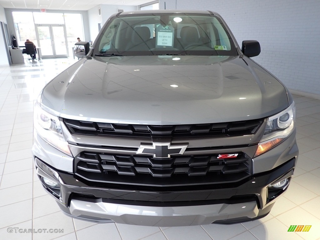 2022 Colorado Z71 Crew Cab 4x4 - Satin Steel Metallic / Jet Black photo #9