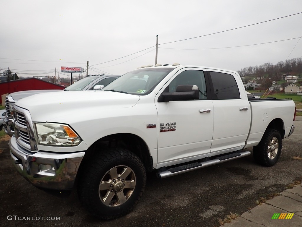 2015 3500 Big Horn Crew Cab 4x4 - Bright White / Black/Diesel Gray photo #1