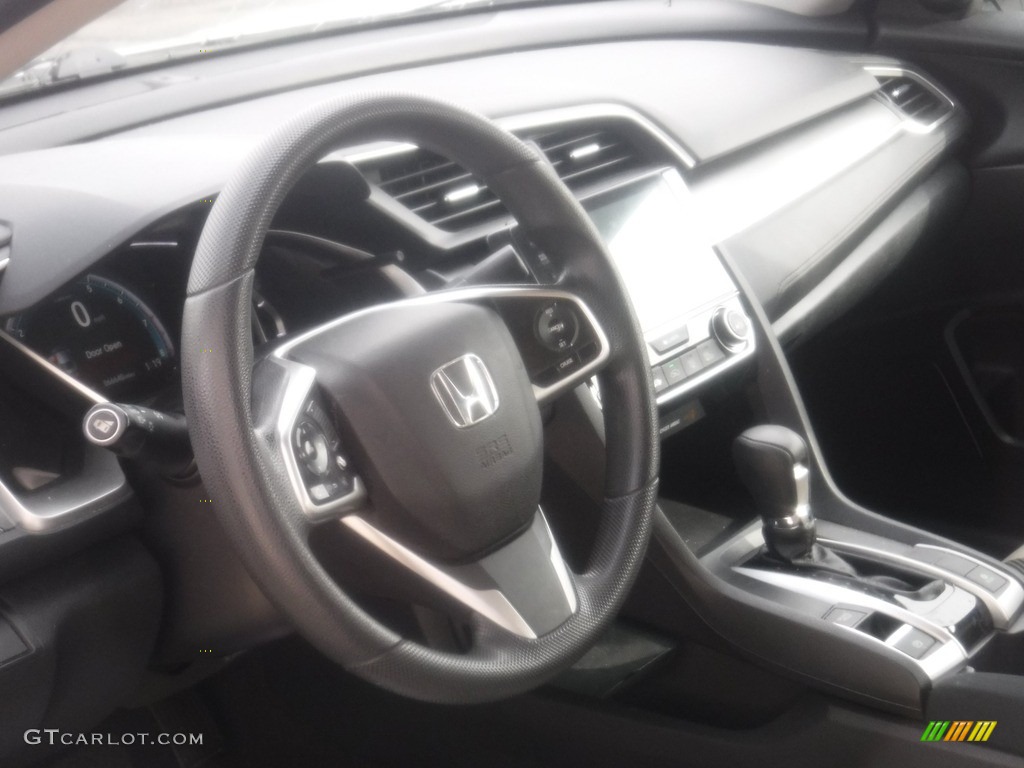 2017 Civic EX Sedan - White Orchid Pearl / Ivory photo #10
