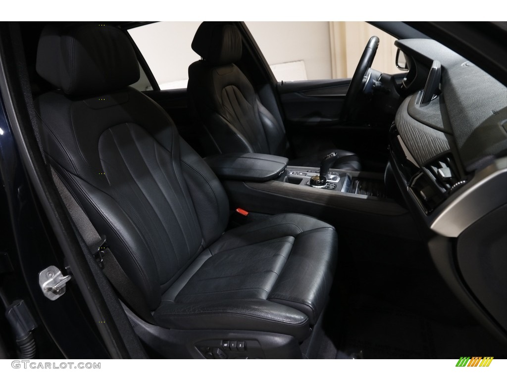 2017 X5 xDrive35i - Carbon Black Metallic / Black photo #18