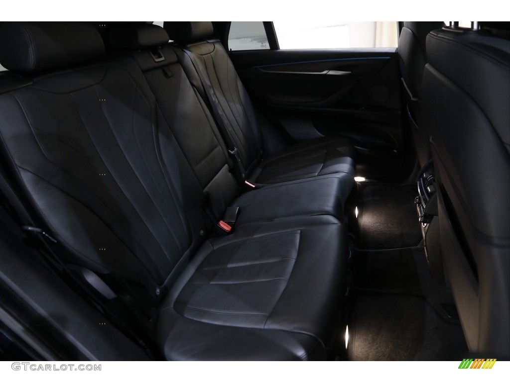 2017 X5 xDrive35i - Carbon Black Metallic / Black photo #19