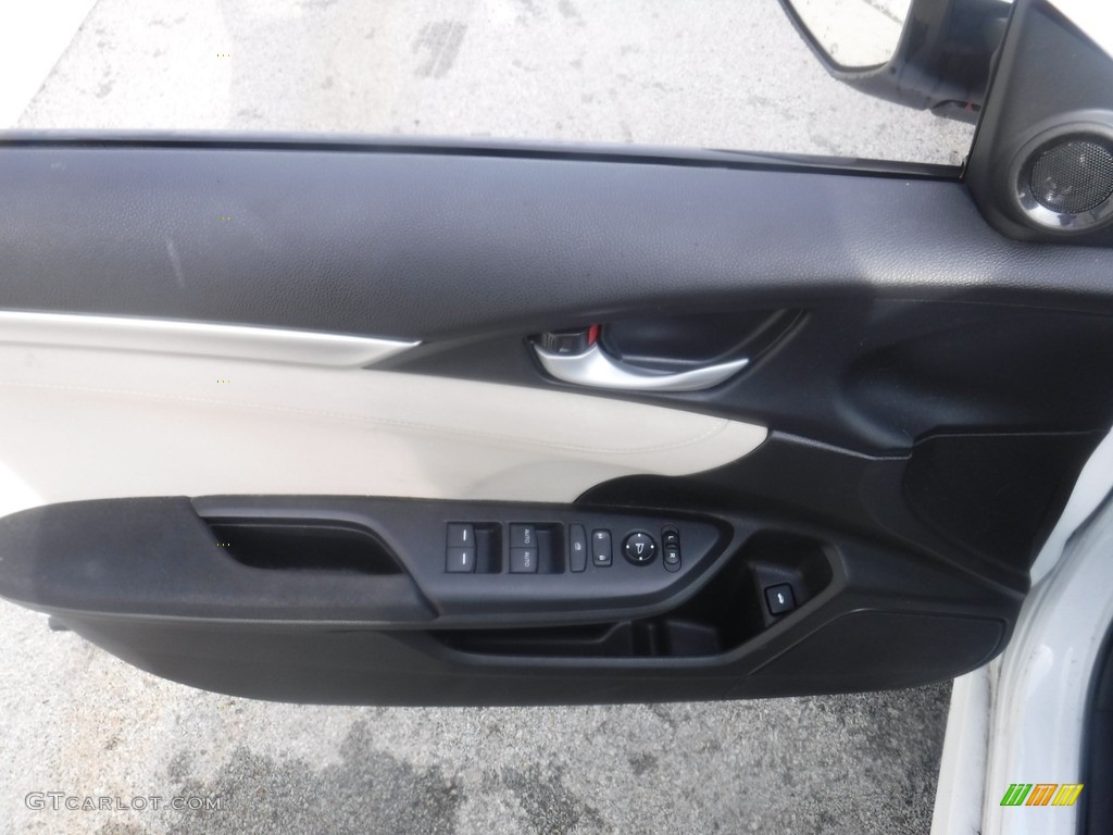 2017 Civic EX Sedan - White Orchid Pearl / Ivory photo #12