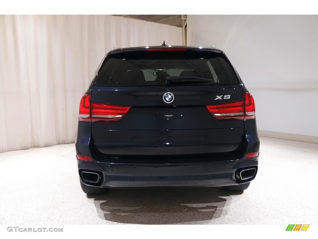 2017 X5 xDrive35i - Carbon Black Metallic / Black photo #21