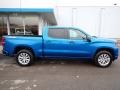 Glacier Blue Metallic 2022 Chevrolet Silverado 1500 Custom Crew Cab 4x4 Exterior