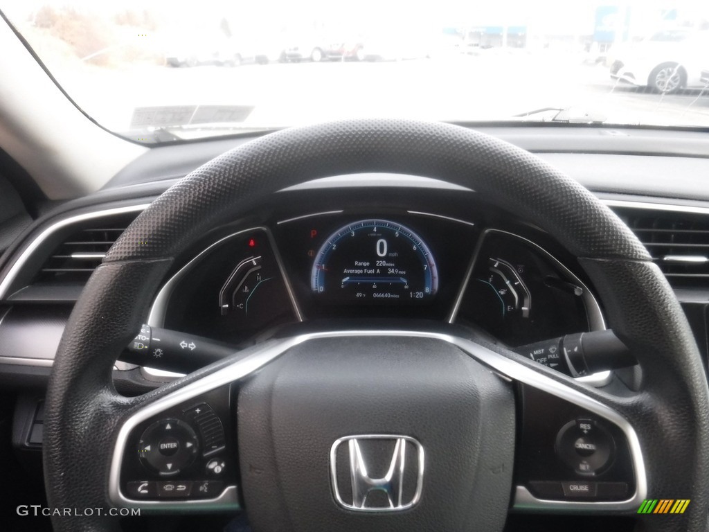2017 Civic EX Sedan - White Orchid Pearl / Ivory photo #22