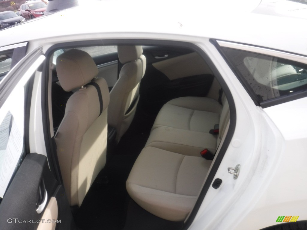 2017 Civic EX Sedan - White Orchid Pearl / Ivory photo #23