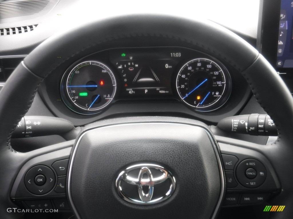 2022 Venza Hybrid XLE AWD - Coastal Gray Metallic / Black photo #23