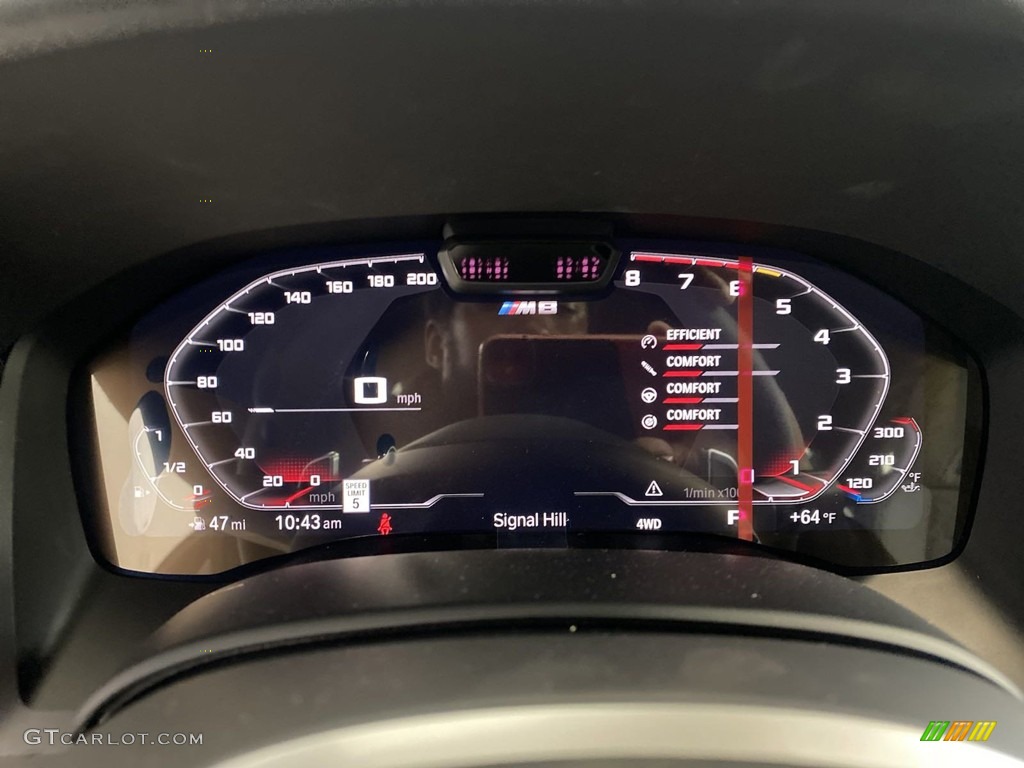 2023 BMW M8 Competition Gran Coupe Gauges Photos