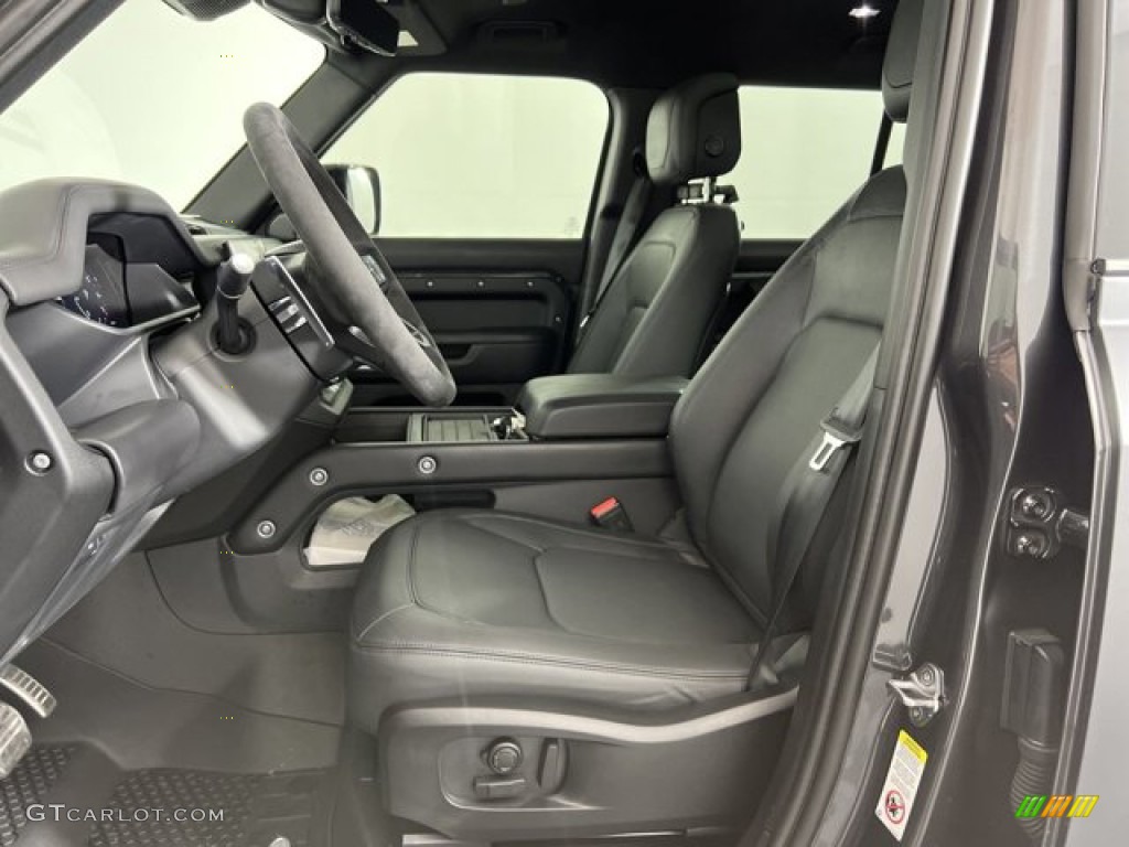 Ebony Interior 2023 Land Rover Defender 110 V8 Photo #145239101