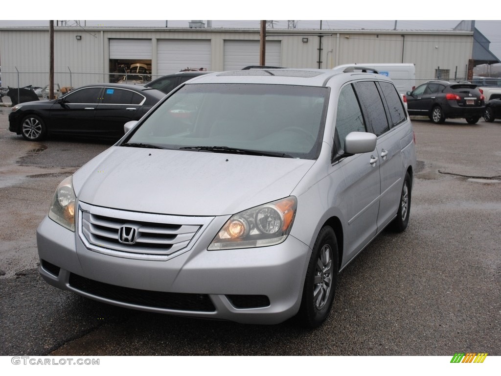 2010 Odyssey EX-L - Alabaster Silver Metallic / Gray photo #1