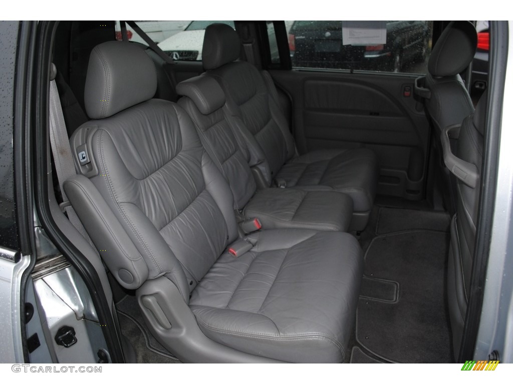 2010 Odyssey EX-L - Alabaster Silver Metallic / Gray photo #26