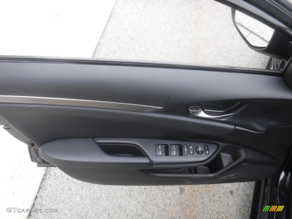 2020 Civic Sport Hatchback - Crystal Black Pearl / Black photo #12