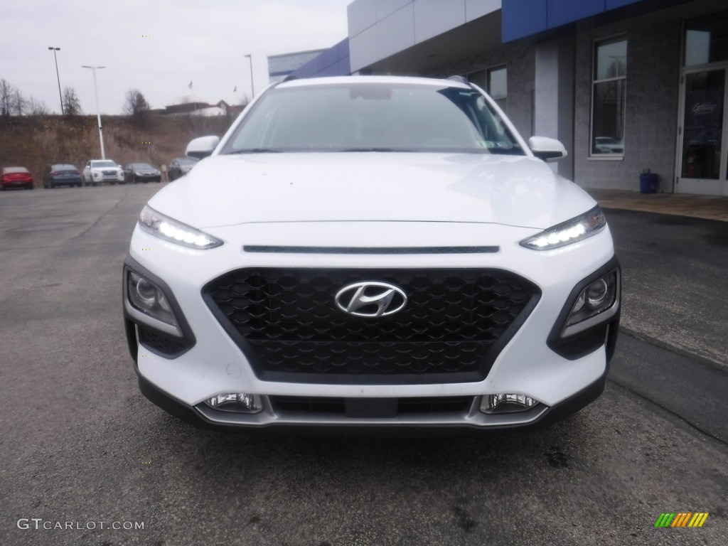 2018 Kona SEL AWD - Chalk White / Black photo #5
