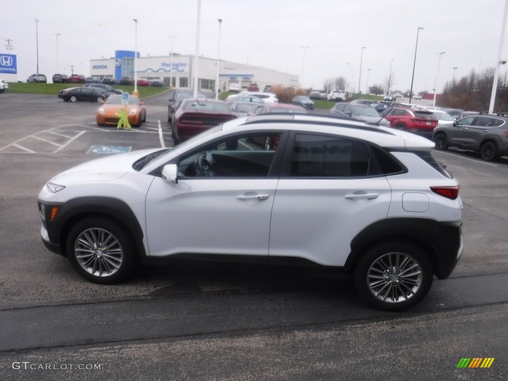 2018 Kona SEL AWD - Chalk White / Black photo #7