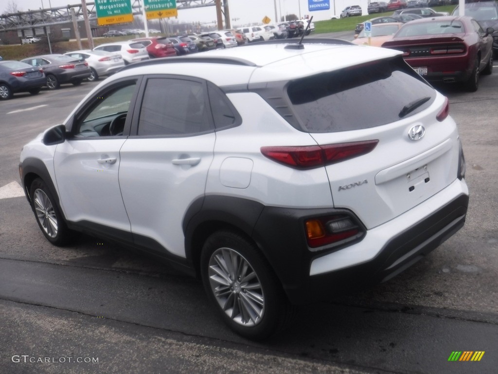 2018 Kona SEL AWD - Chalk White / Black photo #8