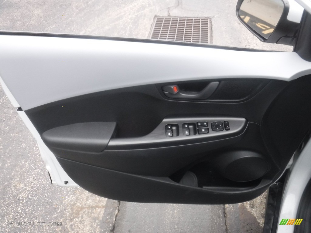2018 Kona SEL AWD - Chalk White / Black photo #14