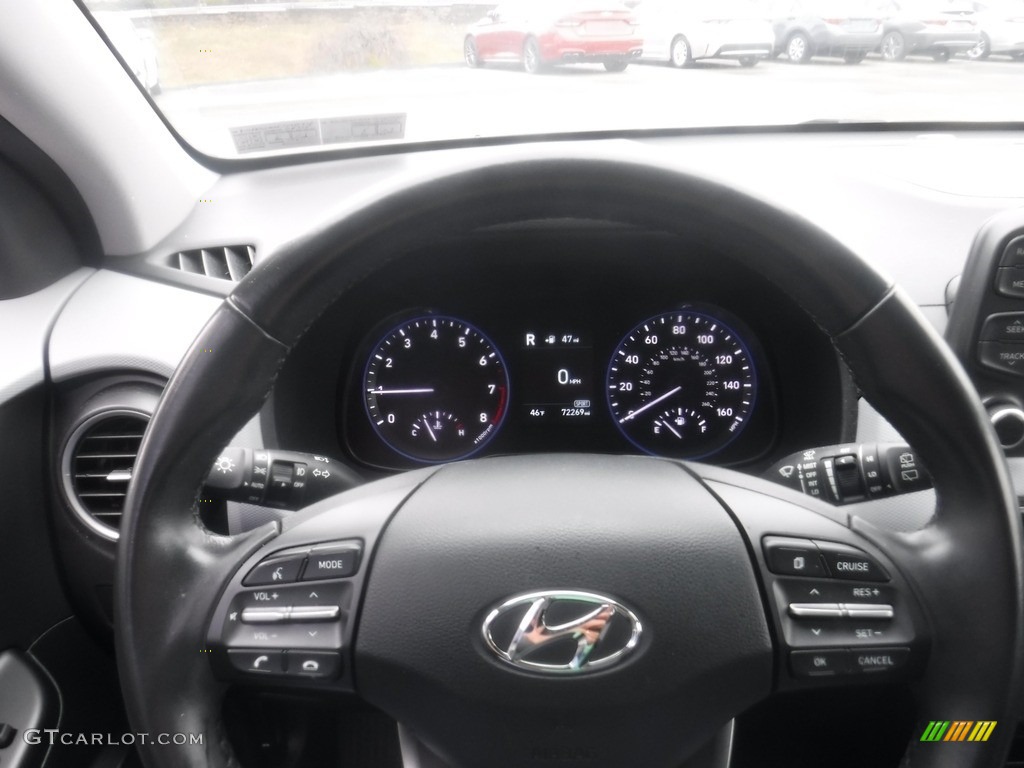 2018 Kona SEL AWD - Chalk White / Black photo #26