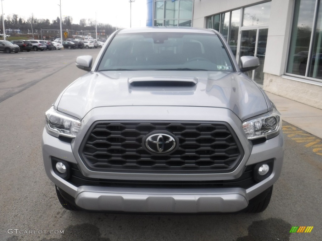 2020 Tacoma TRD Sport Double Cab 4x4 - Silver Sky Metallic / Cement photo #6