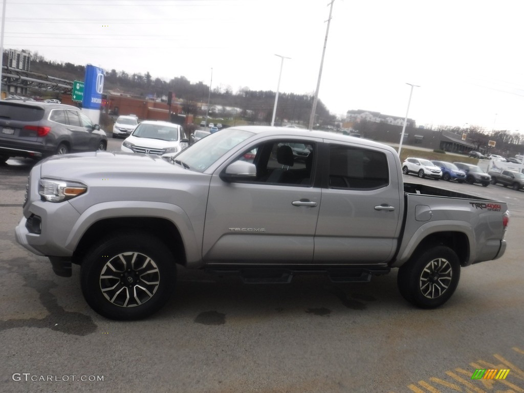 2020 Tacoma TRD Sport Double Cab 4x4 - Silver Sky Metallic / Cement photo #8