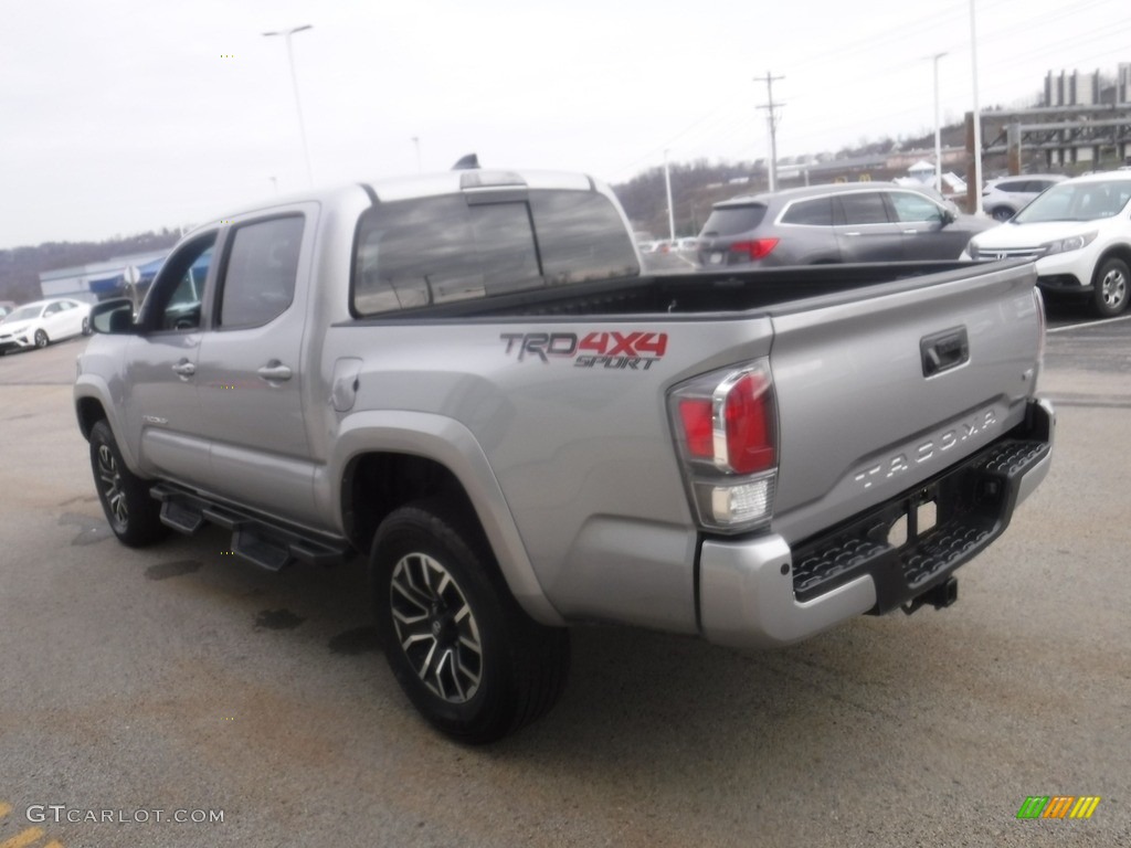 2020 Tacoma TRD Sport Double Cab 4x4 - Silver Sky Metallic / Cement photo #9