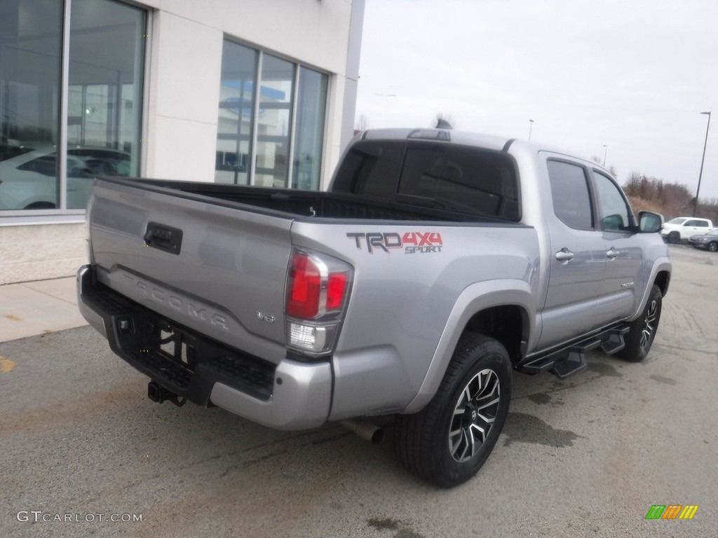 2020 Tacoma TRD Sport Double Cab 4x4 - Silver Sky Metallic / Cement photo #11