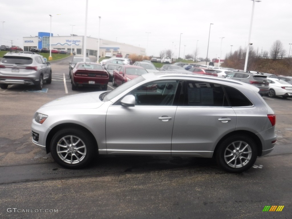 2010 Q5 3.2 quattro - Ice Silver Metallic / Black photo #8